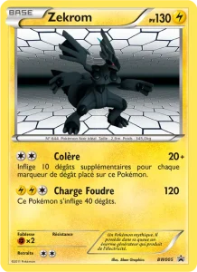 Carte Pokémon Zekrom BW05/101