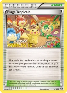 Carte Pokemon Plage Tropicale BW50/101 Promo BW