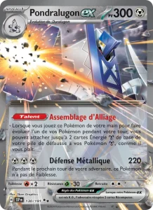 Carte Pokemon Pondralugon-ex 130/191 Étincelles Déferlantes