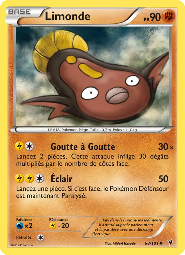 Scan HD carte Pokémon Limonde 68/101 — Nobles Victoires