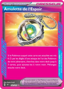 Carte Pokemon Amulette de l'Espoir 162/191 Étincelles Déferlantes
