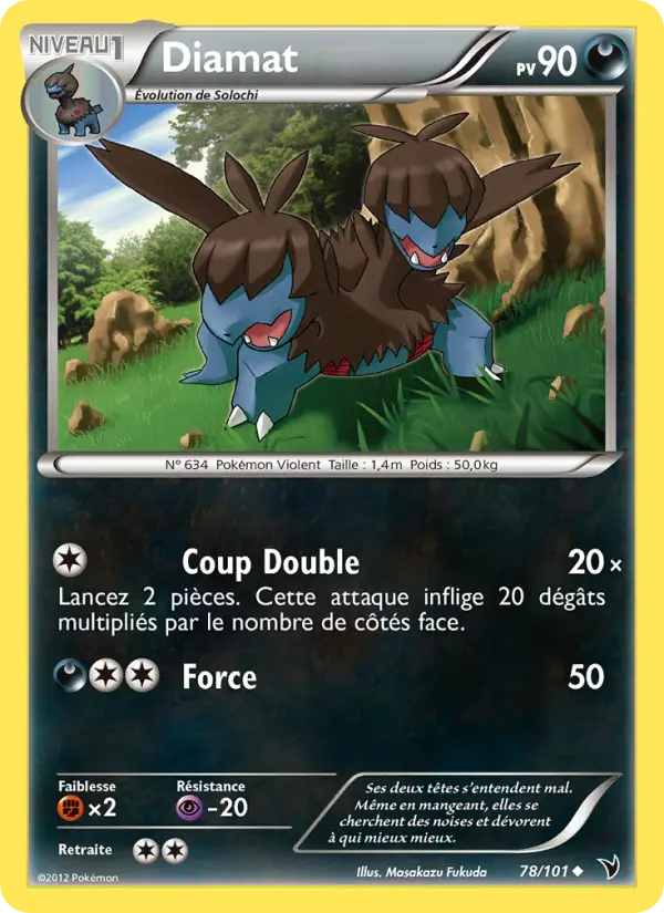 Scan HD carte Pokémon Diamat 78/101 — Nobles Victoires