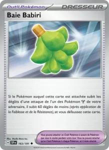 Carte Pokemon Baie Babiri 163/191 Étincelles Déferlantes