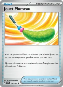 Carte Pokemon Jouet Plumeau 166/191 Étincelles Déferlantes
