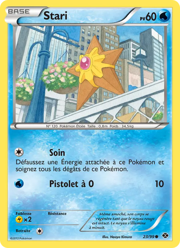 Scan HD carte Pokémon Stari 23/99 — Destinées Futures