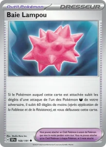 Carte Pokemon Baie Lampou 168/191 Étincelles Déferlantes