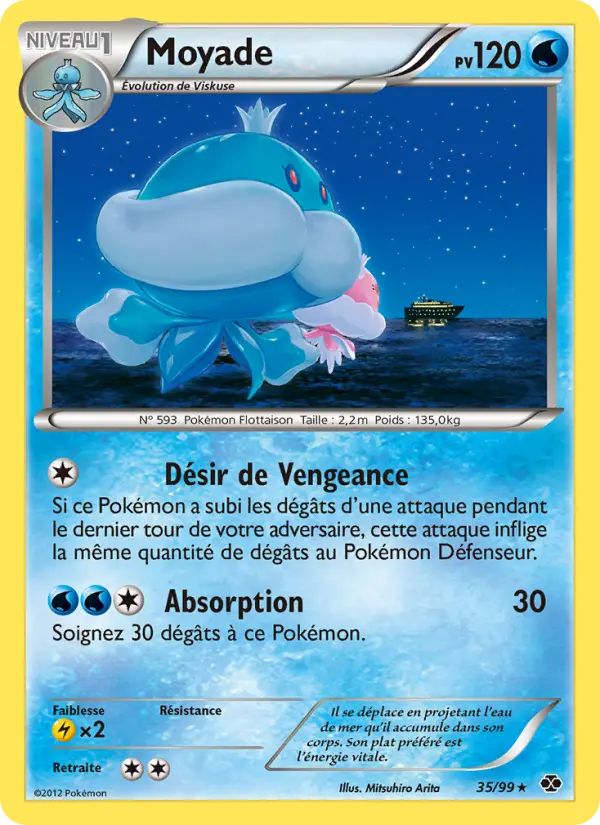 Scan HD carte Pokémon Moyade 35/99 — Destinées Futures