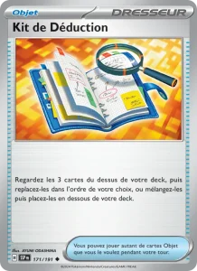 Carte Pokemon Kit de Déduction 171/191 Étincelles Déferlantes