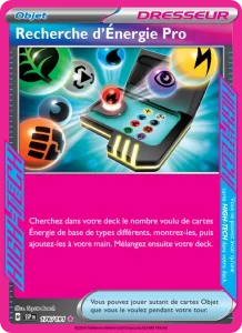 Carte Pokemon Recherche d'Énergie Pro 176/191 Étincelles Déferlantes