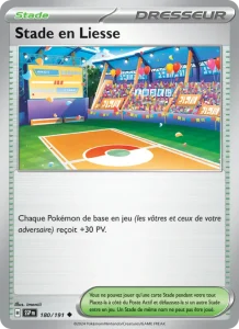 Carte Pokemon Stade en Liesse 180/191 Étincelles Déferlantes