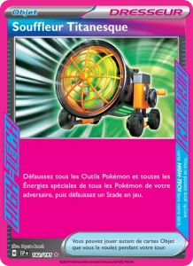 Carte Pokemon Souffleur Titanesque 182/191 Étincelles Déferlantes