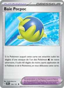 Carte Pokemon Baie Pocpoc 184/191 Étincelles Déferlantes