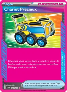 Carte Pokemon Chariot Précieux 185/191 Étincelles Déferlantes