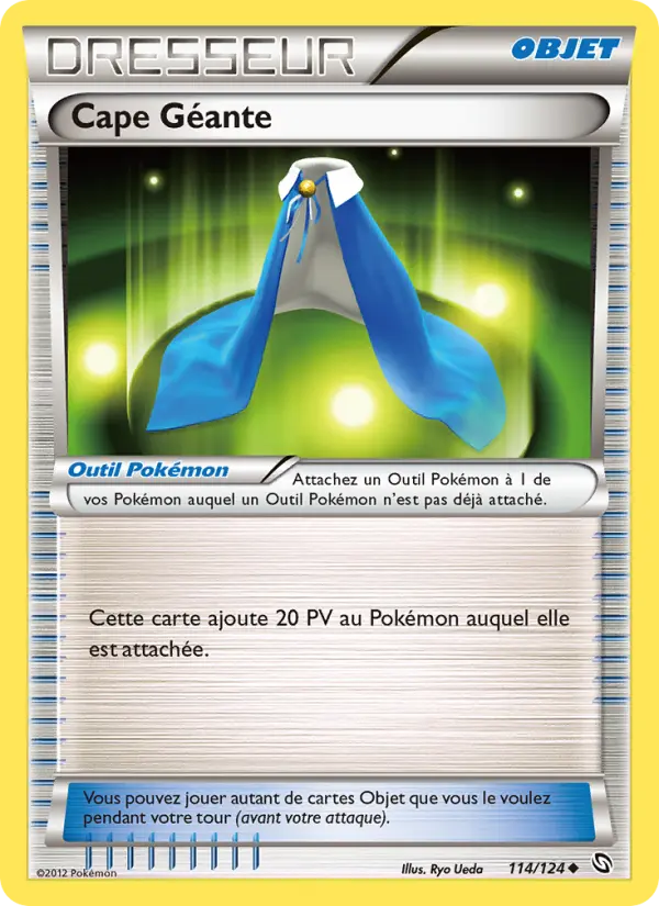 Scan HD carte Pokémon Cape Géante 114/124 — Dragons Éxaltés
