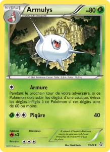 Carte Pokémon Armulys 7/124