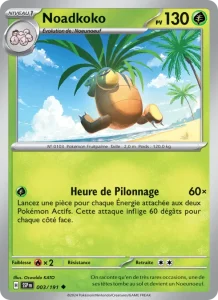 Carte Pokémon Noadkoko 003/191