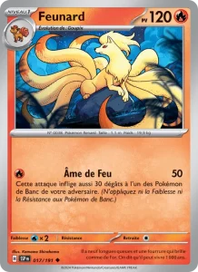 Carte Pokemon Feunard 017/191 Étincelles Déferlantes