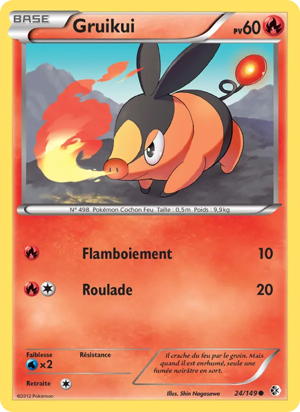 Scan HD carte Pokémon Gruikui 24/149 — Frontières Franchies