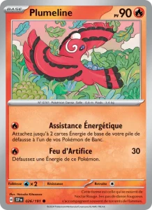 Carte Pokemon Plumeline 026/191 Étincelles Déferlantes