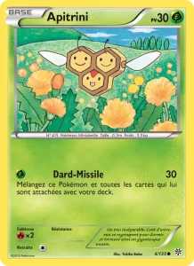 Carte Pokémon Apitrini 4/135