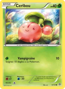 Carte Pokémon Ceribou 6/135
