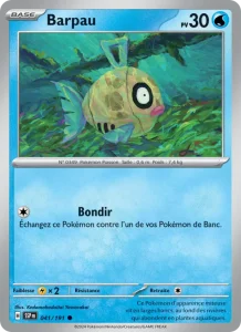 Carte Pokemon Barpau 041/191 Étincelles Déferlantes