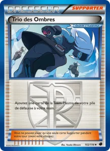 Carte Pokemon Trio des Ombres 102/116 Glaciation Plasma