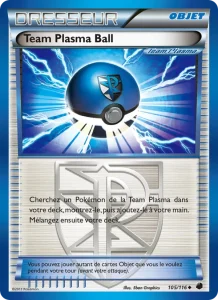 Carte Pokemon Team Plasma Ball 105/116 Glaciation Plasma