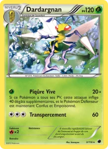 Carte Pokémon Dardargnan 3/116