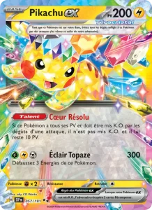 Pikachu-ex 057 — Étincelles Déferlantes
