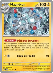 Carte Pokemon Magnéton 059/191 Étincelles Déferlantes