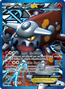 Carte Pokemon Heatran-EX 109/116 Glaciation Plasma