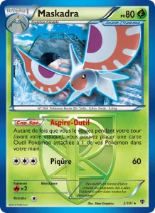 Carte Pokémon Maskadra 2/101