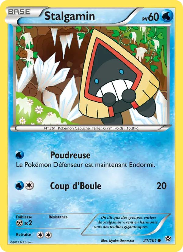 Scan HD carte Pokémon Stalgamin 21/101 — Explosion Plasma