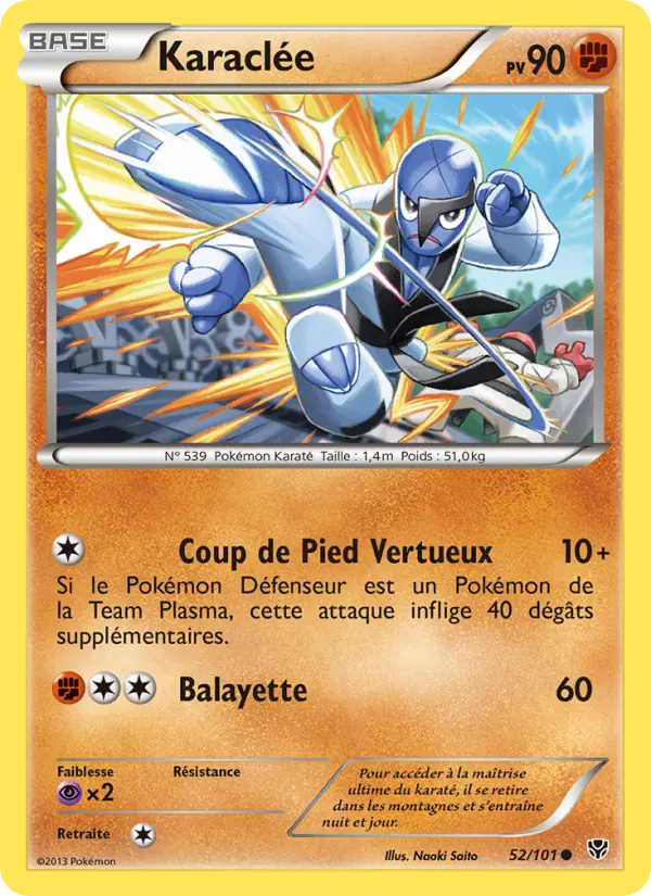 Scan HD carte Pokémon Karaclée 52/101 — Explosion Plasma