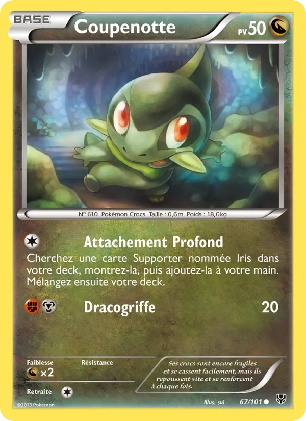 Scan HD carte Pokémon Coupenotte 67/101 — Explosion Plasma