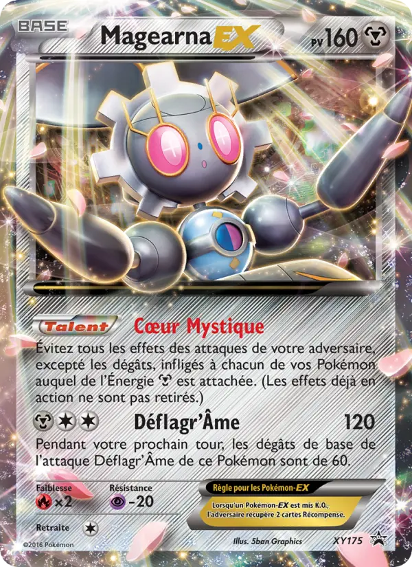 Scan HD carte Pokémon Magearna-EX XY175/211 — Promo XY