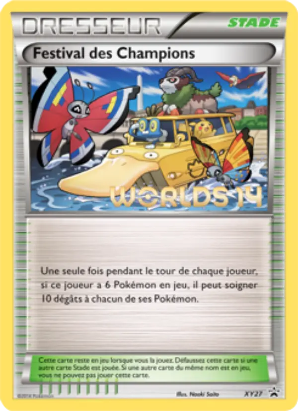 Scan HD carte Pokémon Festival des Champions XY27/211 — Promo XY