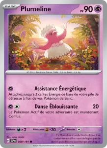 Carte Pokemon Plumeline 089/191 Étincelles Déferlantes