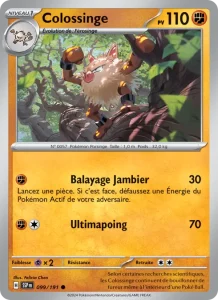Carte Pokemon Colossinge 099/191 Étincelles Déferlantes