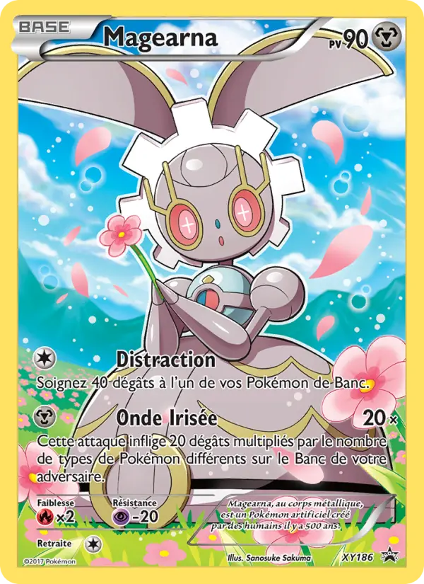 Scan HD carte Pokémon Magearna XY186/211 — Promo XY