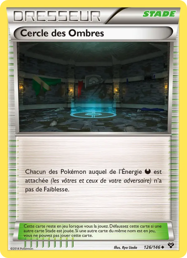 Scan HD carte Pokémon Cercle des Ombres 126/146 — XY