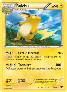 Raichu 43 — XY