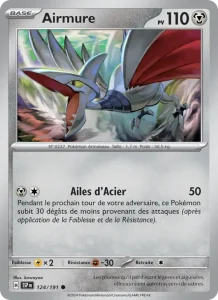 Carte Pokemon Airmure 124/191 Étincelles Déferlantes