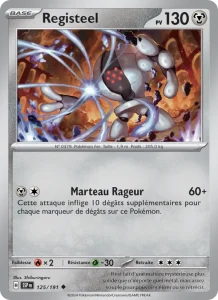 Registeel 125 — Étincelles Déferlantes