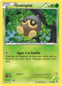 Carte Pokémon Grainipiot 5/106