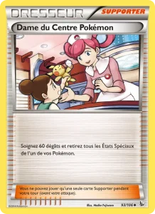 Dame du Centre Pokémon 93 — Étincelles
