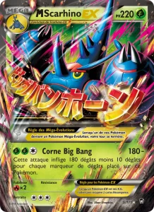 Carte Pokémon M-Scarhino EX 5/111