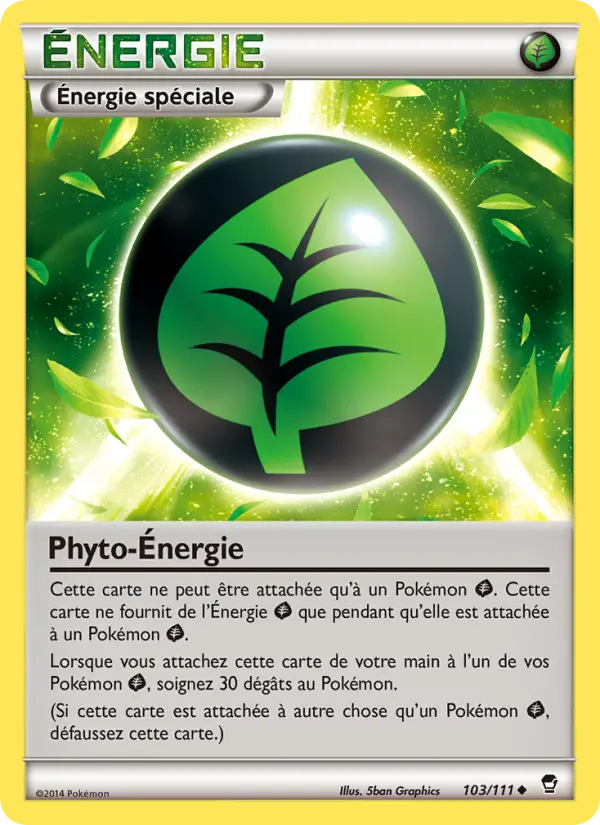 Scan HD carte Pokémon Phyto-Énergie 103/111 — Poings Furieux