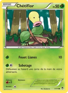 Carte Pokémon Chétiflor 1/111